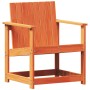 Juego de muebles jardín 3 pzas madera maciza pino marrón cera de , Sillas de jardín - Ref: Foro24-844663, Precio: 116,79 €, D...