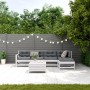 Set muebles jardín 6 pzas con cojines madera maciza pino blanco de , Conjuntos de jardín - Ref: Foro24-3250981, Precio: 490,9...