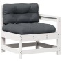 Set muebles jardín 6 pzas con cojines madera maciza pino blanco de , Conjuntos de jardín - Ref: Foro24-3250981, Precio: 490,9...