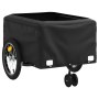 Remolque para bicicleta hierro negro 45 kg de , Remolques para bicicletas - Ref: Foro24-94108, Precio: 92,06 €, Descuento: %