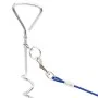 Dog tie out cable with ground stake 3 m by , Pet Leashes - Ref: Foro24-4003379, Price: 17,55 €, Discount: %