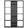 Divisor/estantería aglomerado gris brillante 100x24x140 cm de vidaXL, Divisores de ambientes - Ref: Foro24-800449, Precio: 86...