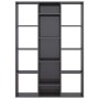Divisor/estantería aglomerado gris brillante 100x24x140 cm de vidaXL, Divisores de ambientes - Ref: Foro24-800449, Precio: 87...