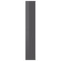 Divisor/estantería aglomerado gris brillante 100x24x140 cm de vidaXL, Divisores de ambientes - Ref: Foro24-800449, Precio: 87...