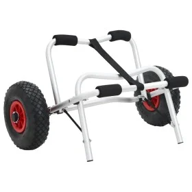 Carrito plegable de kayak aluminio 45 kg de vidaXL, Tráilers para barcos - Ref: Foro24-94873, Precio: 67,28 €, Descuento: %