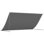 Toldo retráctil de tela y acero gris antracita 300x150 cm de vidaXL, Toldos - Ref: Foro24-368754, Precio: 66,32 €, Descuento: %