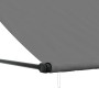 Toldo retráctil de tela y acero gris antracita 300x150 cm de vidaXL, Toldos - Ref: Foro24-368754, Precio: 66,32 €, Descuento: %