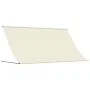 Toldo retráctil de tela y acero crema 300x150 cm de vidaXL, Toldos - Ref: Foro24-368761, Precio: 62,29 €, Descuento: %
