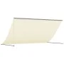Toldo retráctil de tela y acero crema 300x150 cm de vidaXL, Toldos - Ref: Foro24-368761, Precio: 62,29 €, Descuento: %