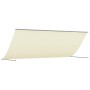 Toldo retráctil de tela y acero crema 400x150 cm de vidaXL, Toldos - Ref: Foro24-368763, Precio: 80,66 €, Descuento: %