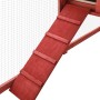 Conejera de exterior con corredor madera de abeto rojo y blanco de vidaXL, Jaulas y habitáculos para animales pequeños - Ref:...