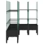 Jardinera con enrejado PP negro 160x120x142,5 cm de vidaXL, Maceteros y jardineras - Ref: Foro24-367968, Precio: 122,06 €, De...