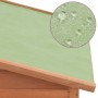 Gallinero con ponedero madera maciza de abeto de vidaXL, Jaulas y habitáculos para animales pequeños - Ref: Foro24-170864, Pr...