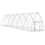 Jaula para conejos acero galvanizado plateado 600x105x120 cm de vidaXL, Jaulas y habitáculos para animales pequeños - Ref: Fo...