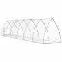 Jaula para conejos acero galvanizado plateado 600x105x120 cm de vidaXL, Jaulas y habitáculos para animales pequeños - Ref: Fo...