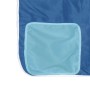 Cama alta para niños con cortinas madera pino azul 80x200 cm de vidaXL, Camas y somieres - Ref: Foro24-3283815, Precio: 187,7...