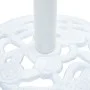 Base de sombrilla de hierro fundido blanco 9 kg 40 cm de vidaXL, Bases para sombrillas - Ref: Foro24-47864, Precio: 47,46 €, ...