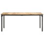 Mesa de comedor madera de mango rugosa 180x90x76 cm en Mesas de comedor | Comprar online en Foru.es