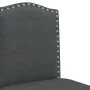 Hohe Hocker, 2 Stück, massives Gummiholz und Stoff von vidaXL, Küchenhocker - Ref: Foro24-4006208, Preis: 111,40 €, Rabatt: %
