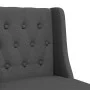 Taburetes altos 2 uds madera maciza de caucho y tela de vidaXL, Taburetes de cocina - Ref: Foro24-4006222, Precio: 106,17 €, ...