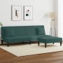 Juego de sofás con cojines 2 piezas terciopelo verde oscuro de vidaXL, Sofás - Ref: Foro24-3216264, Precio: 310,28 €, Descuen...
