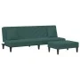 Juego de sofás con cojines 2 piezas terciopelo verde oscuro de vidaXL, Sofás - Ref: Foro24-3216264, Precio: 304,94 €, Descuen...