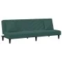 Zweiteilige Sofagarnitur aus dunkelgrünem Samt mit Kissen von vidaXL, Sofas - Ref: Foro24-3216264, Preis: 304,94 €, Rabatt: %