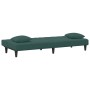 Juego de sofás con cojines 2 piezas terciopelo verde oscuro de vidaXL, Sofás - Ref: Foro24-3216264, Precio: 310,28 €, Descuen...