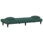 Zweiteilige Sofagarnitur aus dunkelgrünem Samt mit Kissen von vidaXL, Sofas - Ref: Foro24-3216264, Preis: 304,94 €, Rabatt: %