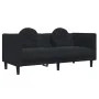 Juego de sofás con cojines 3 piezas terciopelo negro de vidaXL, Sofás - Ref: Foro24-3209252, Precio: 721,86 €, Descuento: %