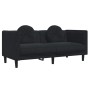 Juego de sofás con cojines 3 piezas terciopelo negro de vidaXL, Sofás - Ref: Foro24-3209252, Precio: 798,61 €, Descuento: %