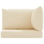 Cojines para palets 3 unidades tela Oxford beige de vidaXL, Cojines para sillas y sofás - Ref: Foro24-361776, Precio: 76,06 €...