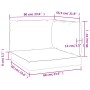 Cojines para palets 3 unidades tela Oxford beige de vidaXL, Cojines para sillas y sofás - Ref: Foro24-361776, Precio: 76,06 €...