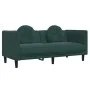 Dark green velvet 2-piece sofa set with cushions by vidaXL, Sofas - Ref: Foro24-3209259, Price: 553,10 €, Discount: %