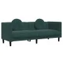 Dark green velvet 2-piece sofa set with cushions by vidaXL, Sofas - Ref: Foro24-3209259, Price: 553,10 €, Discount: %