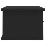 Estante de cajones para pared contrachapada negro 60x26x18,5cm de vidaXL, Estantes y estanterías - Ref: Foro24-800586, Precio...
