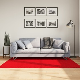 Alfombra de pelo corto OVIEDO rojo 120x170 cm de vidaXL, Alfombras - Ref: Foro24-375622, Precio: 48,48 €, Descuento: %