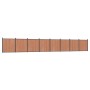 Panel de valla WPC marrón 1391x186 cm de vidaXL, Paneles de vallas - Ref: Foro24-3282805, Precio: 3,00 €, Descuento: %