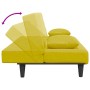 Juego de sofás con cojines 2 piezas terciopelo amarillo de vidaXL, Sofás - Ref: Foro24-3216266, Precio: 300,39 €, Descuento: %