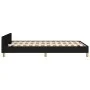 Bed frame with black fabric headboard 120x190 cm by vidaXL, Beds and slatted bases - Ref: Foro24-3270501, Price: 143,68 €, Di...