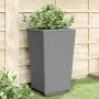 Jardineras 2 unidades PP gris claro 32,5x32,5x57 cm de vidaXL, Maceteros y jardineras - Ref: Foro24-367847, Precio: 65,45 €, ...