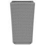 Jardineras 2 unidades PP gris claro 32,5x32,5x57 cm de vidaXL, Maceteros y jardineras - Ref: Foro24-367847, Precio: 66,44 €, ...