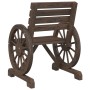 Juego de muebles de jardín 4 piezas madera maciza de abeto de vidaXL, Conjuntos de jardín - Ref: Foro24-3207132, Precio: 475,...