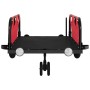 Remolque para bicicletas hierro y tela Oxford rojo de vidaXL, Remolques para bicicletas - Ref: Foro24-94181, Precio: 79,24 €,...
