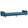 Juego de sofás 2 piezas terciopelo azul de vidaXL, Sofás - Ref: Foro24-3216279, Precio: 325,90 €, Descuento: %