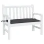 Cojín de banco de jardín tela Oxford negro 110x50x7 cm de vidaXL, Cojines para sillas y sofás - Ref: Foro24-361818, Precio: 3...