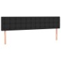 Estructura cama con cabecero cuero sintético negro 120x190 cm de vidaXL, Camas y somieres - Ref: Foro24-3270560, Precio: 149,...