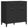 Aparador VIKEN madera de ingeniería negro 80x40x80 cm de vidaXL, Aparadores - Ref: Foro24-374936, Precio: 149,79 €, Descuento: %