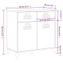 Aparador VIKEN madera de ingeniería negro 80x40x80 cm de vidaXL, Aparadores - Ref: Foro24-374936, Precio: 149,79 €, Descuento: %