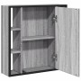 Armario con espejo de baño madera gris Sonoma 60x16x60 cm de vidaXL, Tocadores - Ref: Foro24-842429, Precio: 68,68 €, Descuen...